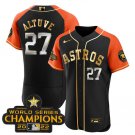 Men's Houston Astros Jose Altuve 2023 Black V2 Alternate Flex Baseball Jersey