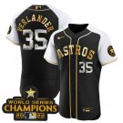 Men's Houston Astros Justin Verlander 2023 Black Alternate Flex Baseball Jersey