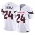 Men's Houston Texans Derek Stingley Jr. White 2024 F.U.S.E Vapor Football Jersey