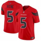 Men's Houston Texans Jalen Pitre Red 2024 F.U.S.E Vapor Football Jersey