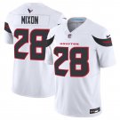 Men's Houston Texans Joe Mixon White 2024 Vapor F.U.S.E. Limited Football Stitched Jersey