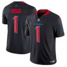 Men's Houston Texans Stefon Diggs Navy 2024 2nd Alternate F.U.S.E Vapor Jersey