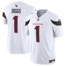 Men's Houston Texans Stefon Diggs White 2024 F.U.S.E. Vapor Football Jersey