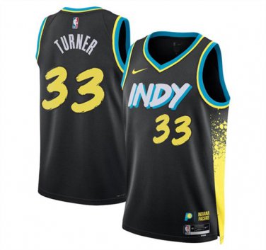 myles turner city jersey