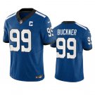 Men's Indianapolis Colts DeForest Buckner Royal 2023 F.U.S.E. Indiana Nights Jersey