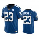 Men's Indianapolis Colts Kenny Moore II Royal 2023 F.U.S.E. Indiana Nights Jersey