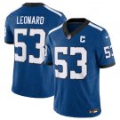 Men's Indianapolis Colts Shaquille Leonard Royal 2023 F.U.S.E. Indiana Nights Jersey