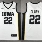 Men's Iowa Hawkeyes Caitlin Clark White Stitched Basketball Jersey