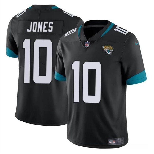 Men's Jacksonville Jaguars Mac Jones Black Vapor Untouchable Limited Jersey