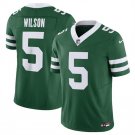 Men's Jets Garrett Wilson Green 2023 F.U.S.E. Vapor Stitched Football Jersey