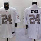 Men's Las Vegas Raiders Marshawn Lynch White Vapor Untouchable Limited Football Jersey