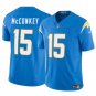 Men's Los Angeles Chargers Ladd McConkey Light Blue 2024 F.U.S.E. Vapor Limited Football Jersey