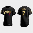 Mens Los Angeles Dodgers Julio Urias Black LAFC Night Authentic Jersey