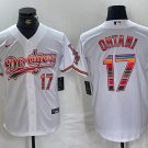 Men's Los Angeles Dodgers Shohei Ohtani White Mexico Cool Base Jersey