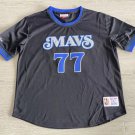 Men's Mavericks Luka Doncic MITCHELL & NESS Basketball Short Sleeve Black