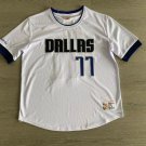 Men's Mavericks Luka Doncic MITCHELL & NESS Basketball Short Sleeve White
