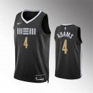 Mens Memphis Grizzlies Steven Adams Black 2023-24 City Edition Swingman Jersey