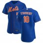 Mens Mets Darryl Strawberry Blue Flex Baseball Authentic Collection Jersey