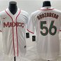 Men's Mexico Baseball Randy Arozarena 2023 White World Baseball Classic Stitched Jersey