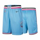 Men's Miami Heat Blue 2019-20 City Edition Blue Shorts