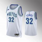 Mens Minnesota Timberwolves Karl-Anthony Towns 2023-24 Classic Edition Jersey White