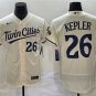 Men's Minnesota Twins Max Kepler Flex Baseball Jersey Cream