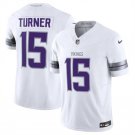 Men's Minnesota Vikings Dallas Turner White F.U.S.E. Winter Warrior Jersey