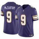 Men's Minnesota Vikings J.J. McCarthy Purple 2024 F.U.S.E. Throwback Limited Football Jersey