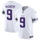 Men's Minnesota Vikings J.J. McCarthy White F.U.S.E. Winter Warrior Limited Jersey