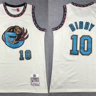 Men's Mitchell & Ness Grizzlies Mike Bibby Basketball Jersey Cream White