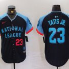 Mens National League Fernando Tatis Jr. Navy 2024 All-Star Baseball Jersey