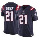 Men's New England Patriots Antonio Gibson Navy 2023 F.U.S.E. Vapor Limited Football Jersey