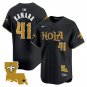 Men's New Orleans Saints Alvin Kamara Black Cool Base Stitched Baseball Jersey