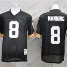 Men's New Orleans Saints Archie Manning Black Throwback Football Stitched Jersey