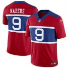 Men's New York Giants Malik Nabers Century Red Alternate Vapor F.U.S.E. Limited Jersey