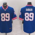 Men's New York Giants Mark Bavaro Royal Vapor Untouchable Classic Retired Player Football Jersey