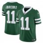 Men's New York Jets Jermaine Johnson Green 2023 F.U.S.E Throwback Limited Jersey