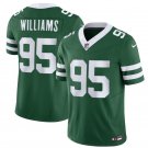 Men's New York Jets Quinnen Williams Green 2023 F.U.S.E Vapor Football Jersey