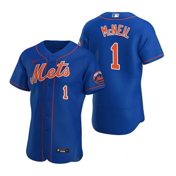 Men's New York Mets Jeff McNeil Flex Baseball Jersey Royal