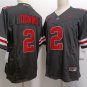 Men's Ohio State Buckeyes Caleb Downs Black 2023 F.U.S.E. Limited Stitched Jersey