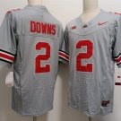 Men's Ohio State Buckeyes Caleb Downs Gray 2023 F.U.S.E. Limited Stitched Jersey