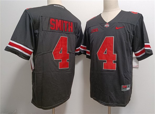 Men's Ohio State Buckeyes Jeremiah Smith Black 2023 F.U.S.E. Limited Stitched Jersey