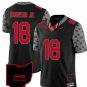 Men's Ohio State Buckeyes Marvin Harrison JR. Black 2023 F.U.S.E. Limited Jersey