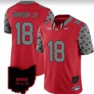 Men's Ohio State Buckeyes Marvin Harrison JR. Red 2023 F.U.S.E. Limited Jersey