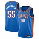 Men's Oklahoma City Thunder Isaiah Hartenstein Blue Icon Edition Jersey