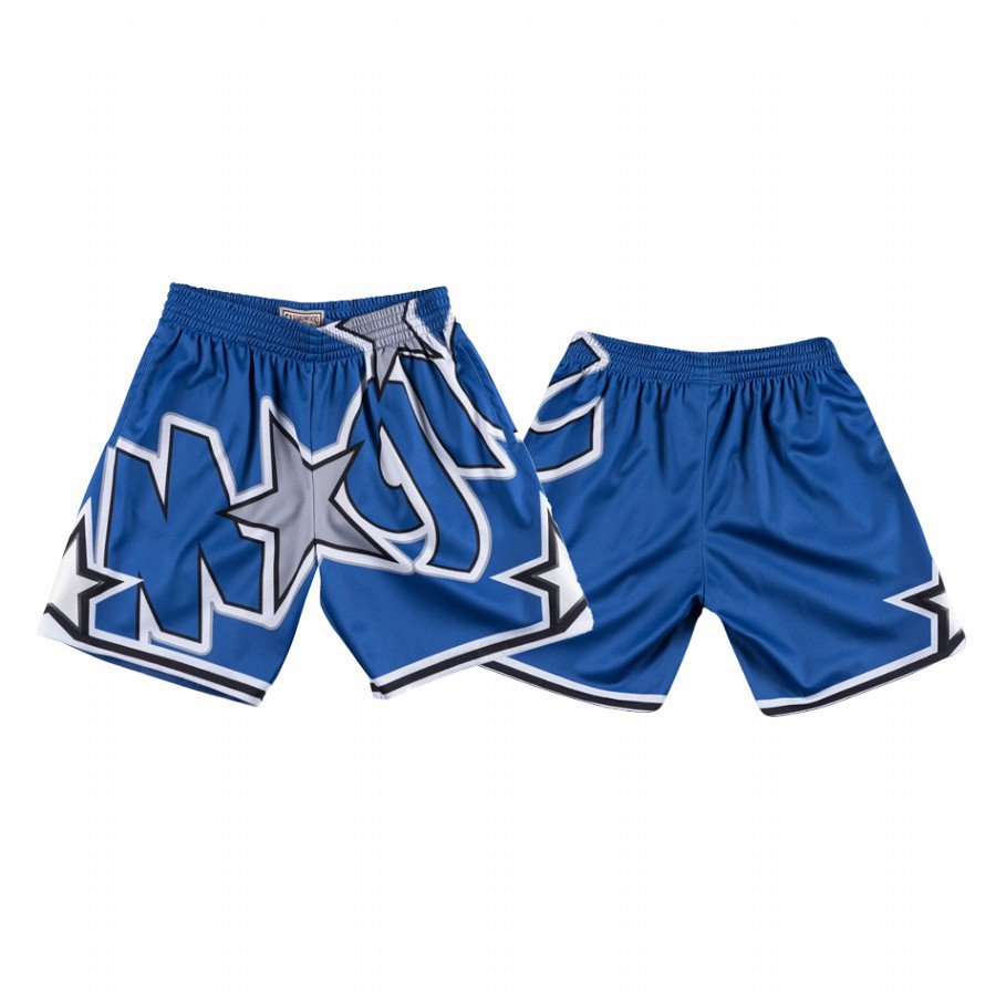 Men's Orlando Magic Big Face Blue Shorts