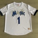 Men's Orlando Magic Tracy McGrday Retro Basketball Stitched Short sleeve White
