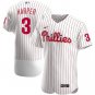 Men's Phillies Bryce Harper Flex Base Jersey White