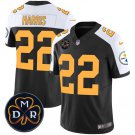 Men's Pittsburgh Steelers Najee Harris Black F.U.S.E. DMR Patch Untouchable Limited Jersey
