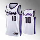 Mens Sacramento Kings Domantas Sabonis 2023-24 White Association Edition Player Jersey